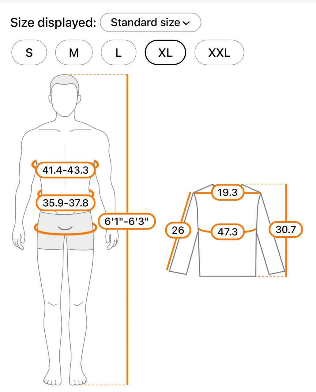 Size guide image